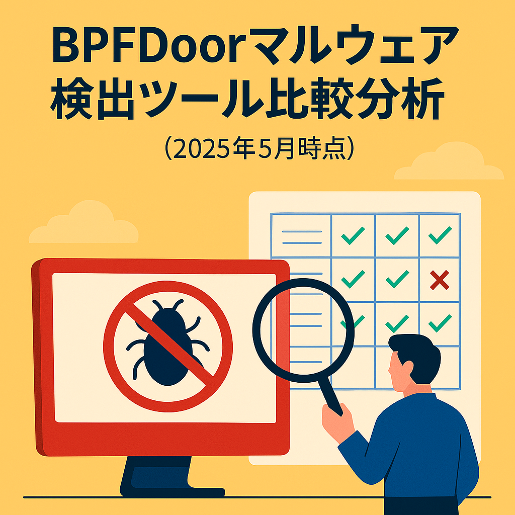 BPFDoor マルウェア検知ツール比較分析