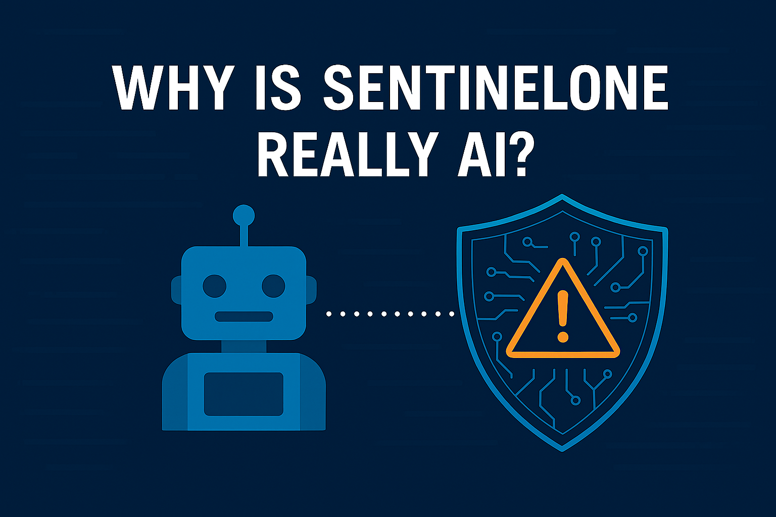 SentinelOne์ ์์จํ AI ๋ณด์์ ์ ๋ง AI์ธ๊ฐ?