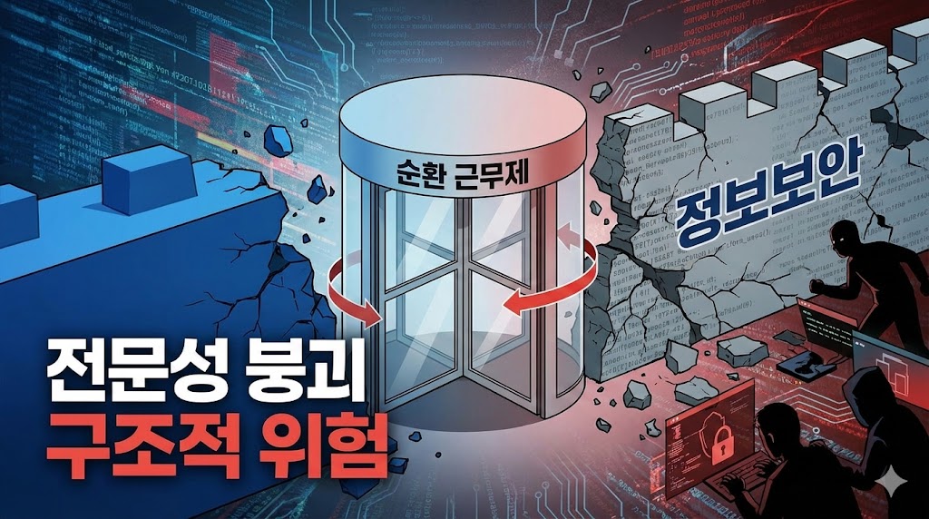 [정책제안] 공공기관 정보보안은 왜 순환 근무제를 적용해서는 안 되는가 — 전문성 붕괴가 만드는 구조적 위험