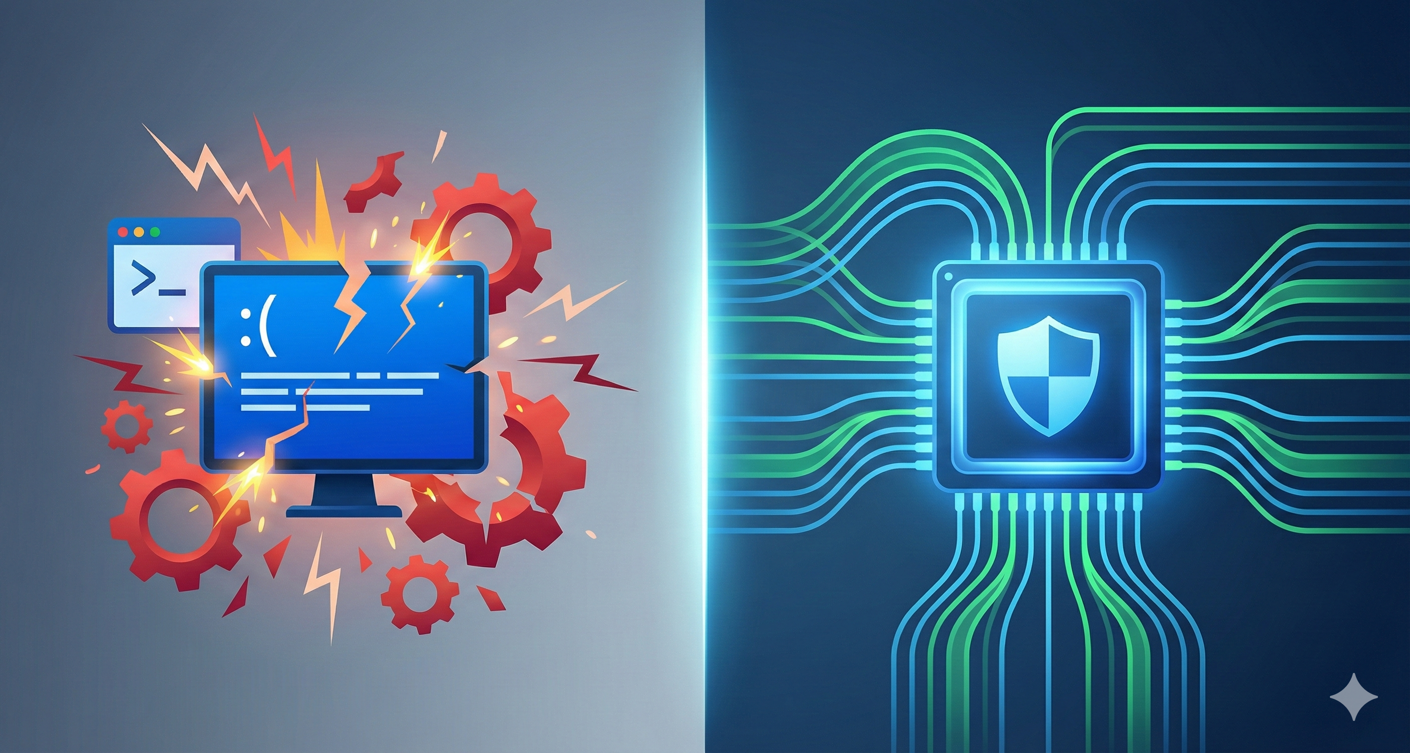 Q17. 에이전트의 시스템 충돌(Crash) 가능성과 타 프로세스 간섭 문제는 없나요?