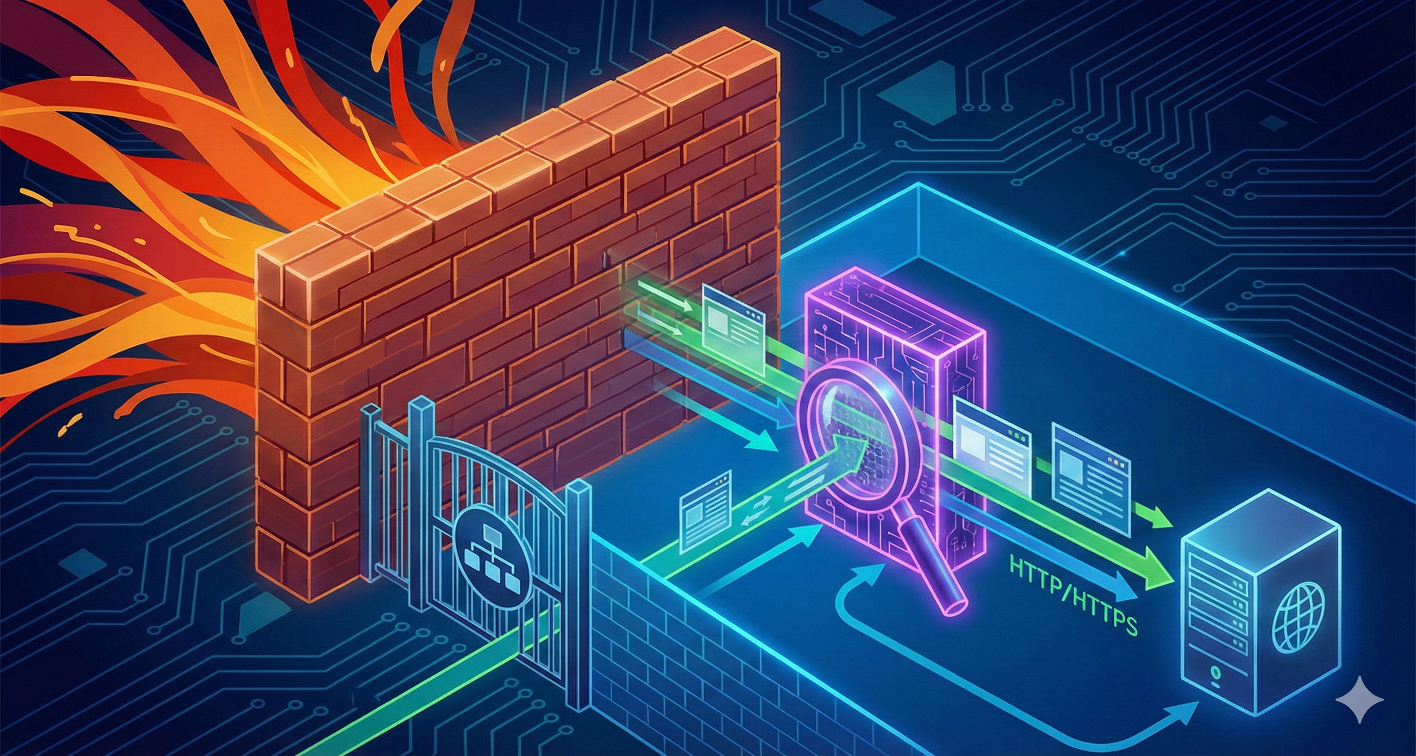 Q6. 방화벽과 웹방화벽의 차이는 무엇인가요?