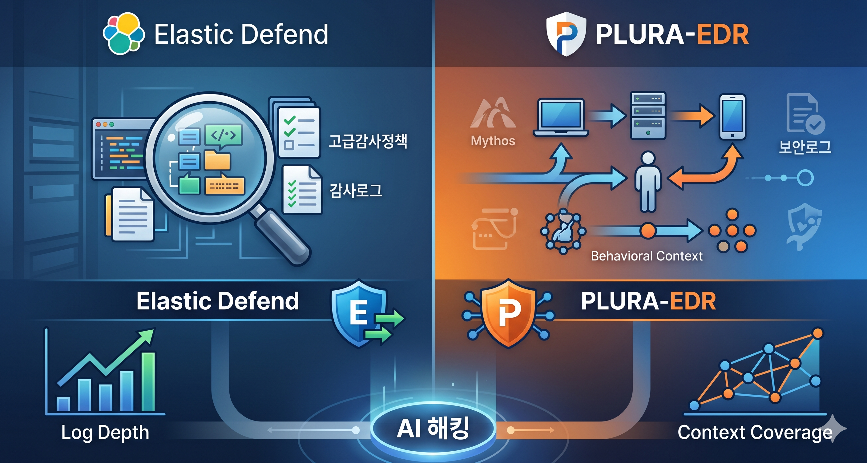 Elastic Defend와 PLURA-EDR, 무엇이 어떻게 다른가?