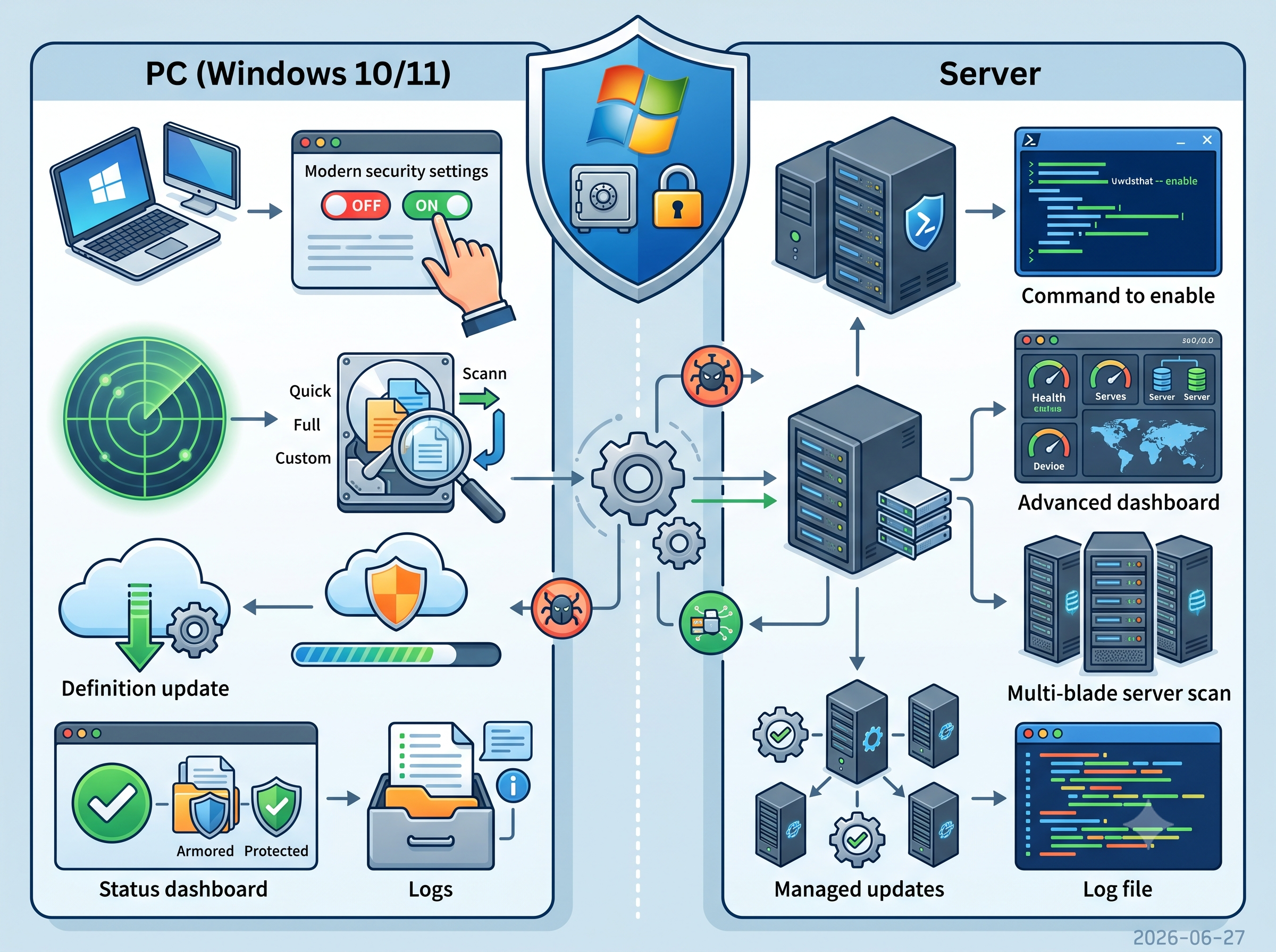 PC와 서버에서 Windows Defender 사용하는 법