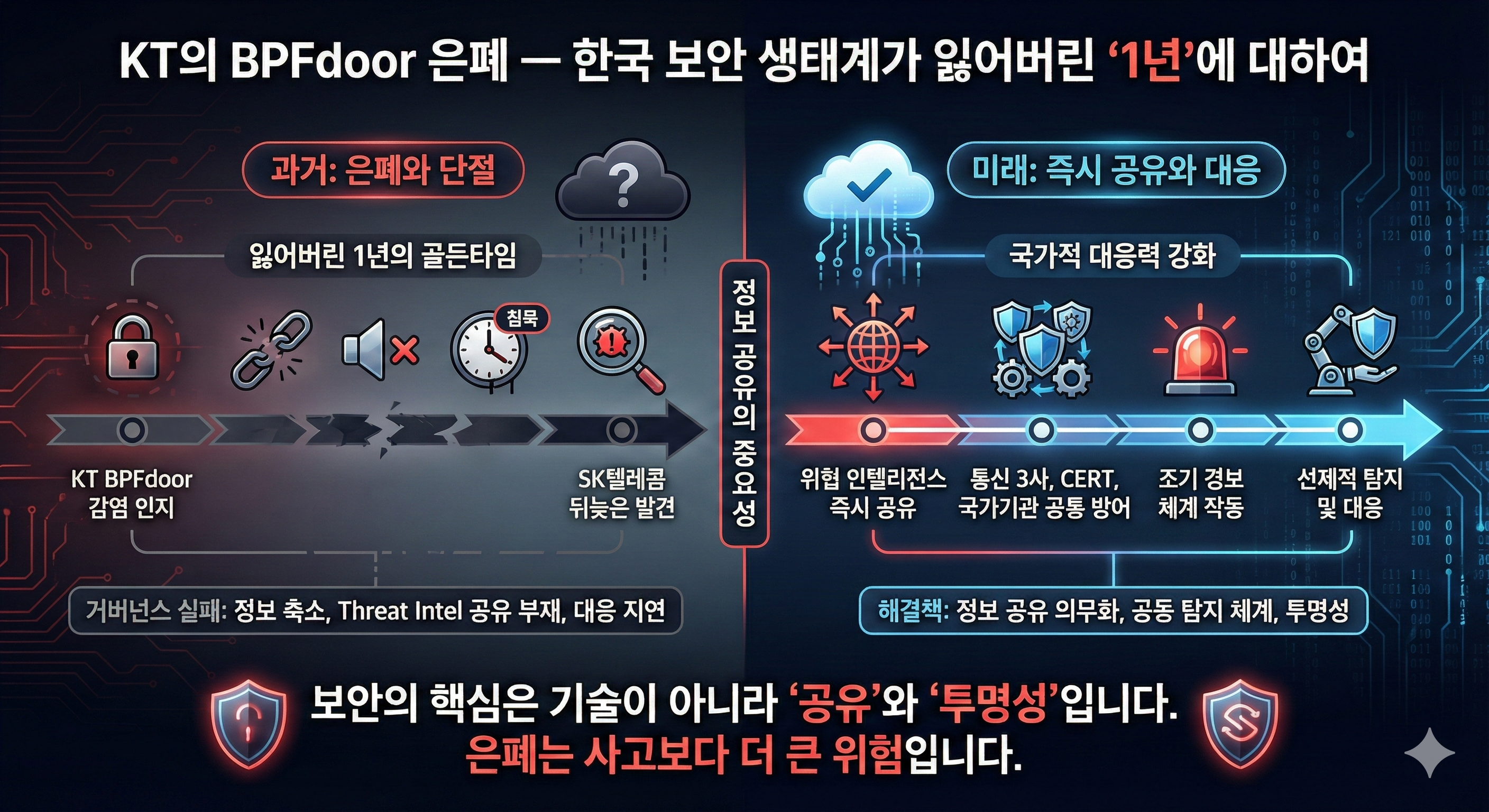 KT의 BPFdoor 은폐 — 한국 보안 생태계가 잃어버린 ‘1년’에 대하여